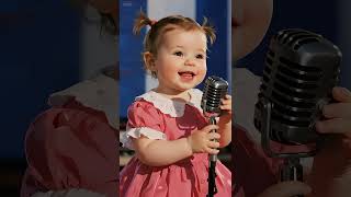 Cute baby singing #baby #cute #cutebaby #babysinging  #AI #fyp #viral #babydance #trendingsong
