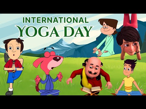 Celebrate International Yoga Day with your favourite toons! #InternationalYogaDay