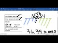 Rounding Numbers to the Ones Place
