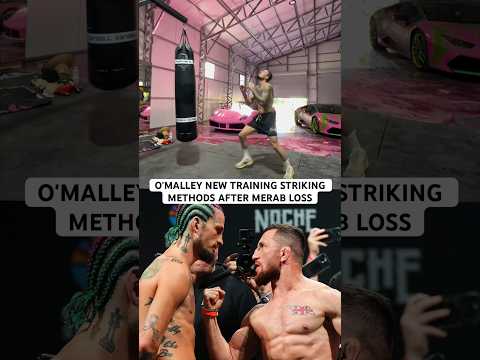 O'MALLEY TRAINS LIKE MERAB AFTER TITLE LOSS