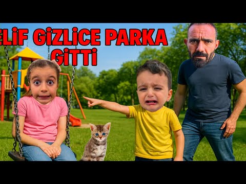 PARKA GİZLİCE GİTTİK!!ELİF POYRAZ VE BABASINA PARKTA BASKIN YAPTI!!