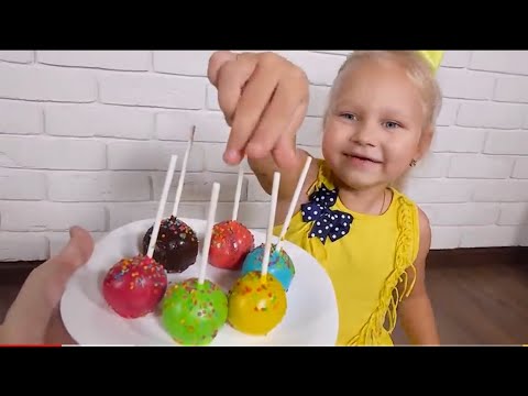 Alice talks about her favorite colored pop cakes
