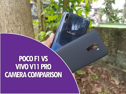 (ENGLISH) Poco F1 vs Vivo V11 Pro Camera Comparison