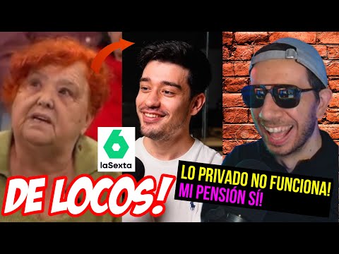 CHARO de LA SEXTA dice que ESPAÑA FUNCIONA gracias A SU PENSIÓN! SE HA VUELTO LOCA!