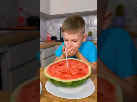 Chhote se raja ke liye thanda tarbooz ka juice banaya 🤯 #shorts #viralvideo #theyasirsamad