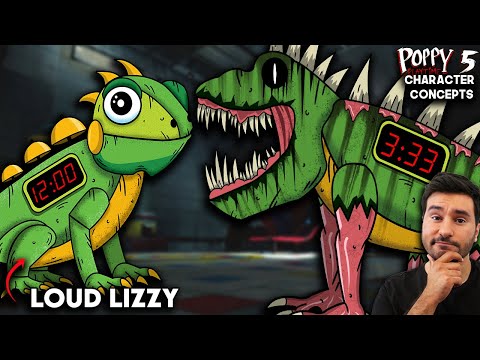 What Could Be In Poppy Playtime | Loud Lizzy | Chapter 5 | Character Concept
