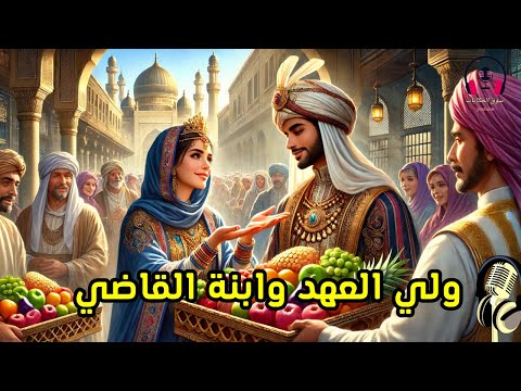 قصة ولي العهد وابنة القاضي، من القصص المشوقة قبل النوم، ضع السماعات واستمع، سوق الحكايات والقصص