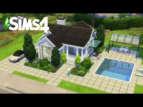 บ้านหลังเล็ก1ชั้นของartistพร้อมสตูดิโอ🖼️🎨thesims4speedbuild