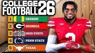 College Football 26 RTG | Senior WR Gets EXPELLED | Entering NFL Draft