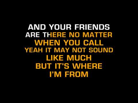 Jason Michael Carroll – Where I’m From (Karaoke)