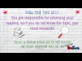 Exploring Informative Writing Techniques