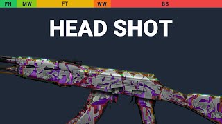 AK-47 Head Shot Wear Preview