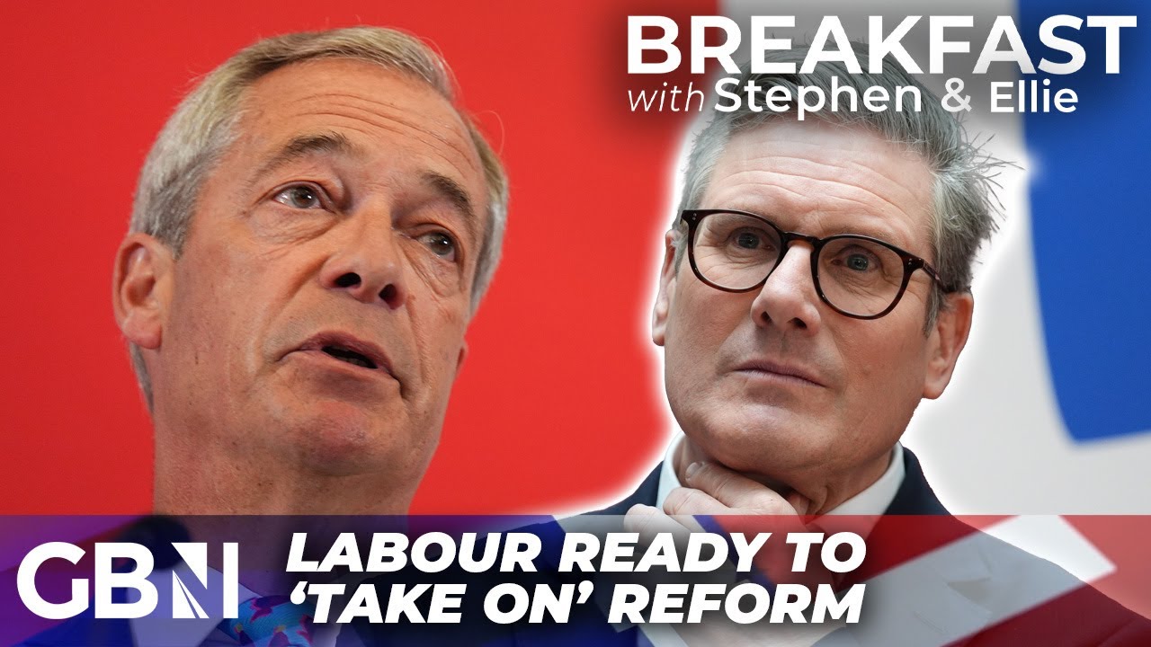 Labour ready to TAKE ON Nigel Farage as Reform UK take over Tories in the polls