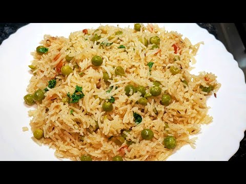 Matar Pulao Recipe | मटर पुलाव| jhatpat banaye matar pulao banane ka tarika | khusbodar matar pulao