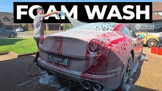 Cleaning a DIRTY Ferrari California - Exterior Detailing