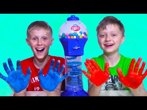 Bubble Gumball Machine Candy for Baby Family Fun playtime kids Video