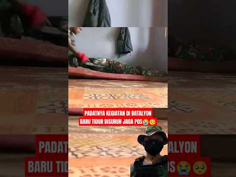 NASIB JADI JUNIOR JIKA TINGGAL DI BATALYON 😭🥺 #kopassus #tniindonesia #shortvideo #tniad #tni #army