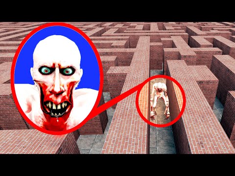 ЕСЛИ УВИДИШЬ ЭТОГО SCP В ЛАБИРИНТЕ СРОЧНО БЕГИ Garry's Mod Sandbox