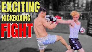 Exciting NEW kickboxing FIGHT