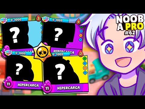 Coloquei 4 BRAWLERS na CLASSE MÁXIMA em um único vídeo! Brawl Stars