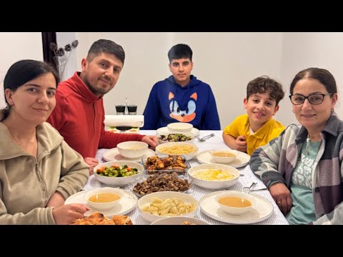 SELDA VE SAIT'IN EVİNE MISAFİR OLDUK, YENİ EVLERİ, YEMEK HAZIRLIKLARI | günlük vlog