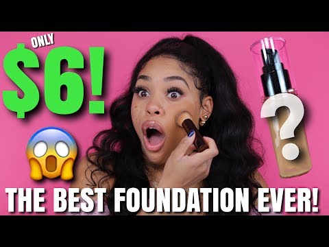 I FOUND THE BEST FOUNDATION EVER AND ITS ONLY $6.00!!!
