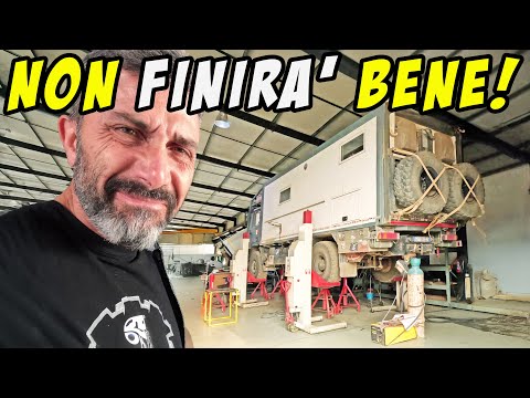 Inizia il DELIRIO IN OFFICINA 🔥 Nulla andrà come DOVEVA 😵 Giro del Mondo in camper 4x4