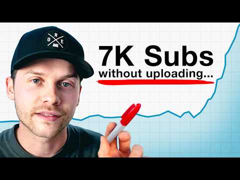 I Stopped Uploading... and My Channel Grew?! Here's How