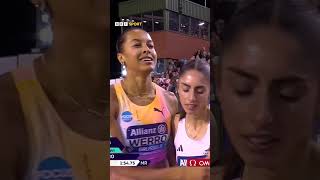 INSANE 800M FINISH 🏃💥 AUDREY WERRO HOLDS OFF FEMKE BOL