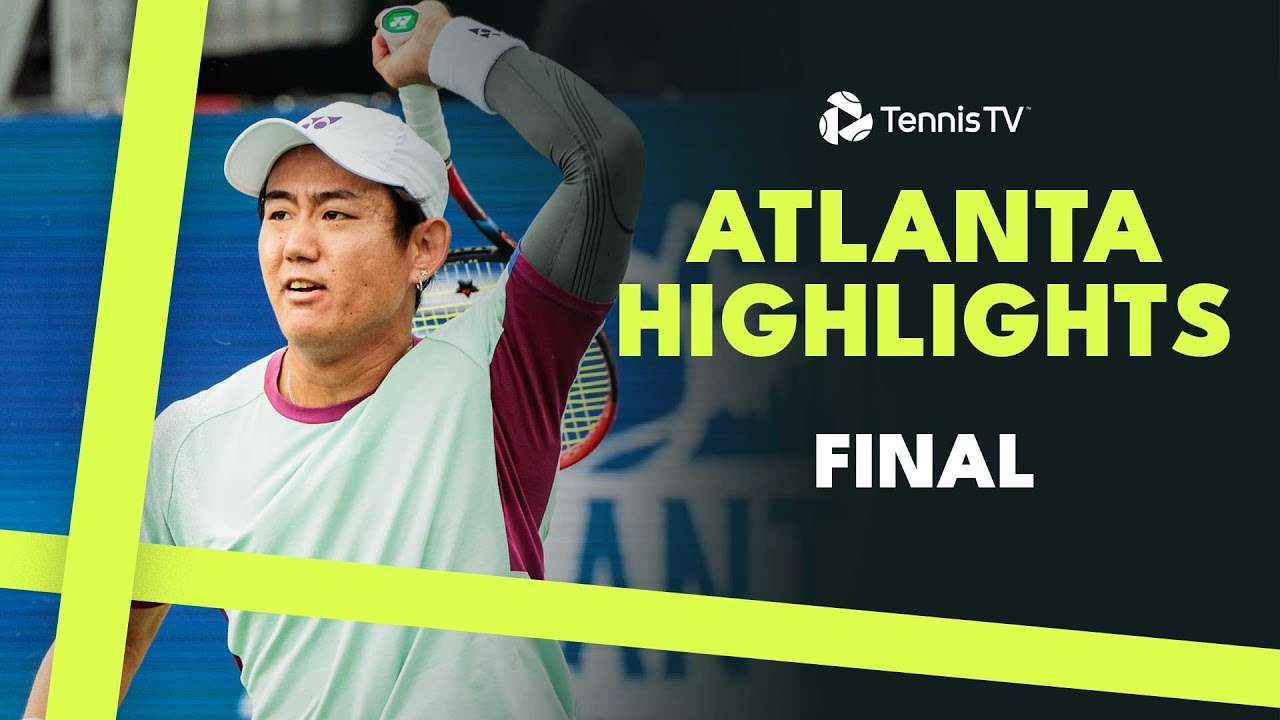 Yoshihito Nishioka vs Jordan Thompson For The Title! 🏆 Atlanta 2024 Final Highlights