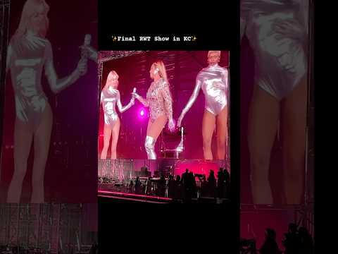 🩷COZY transition to Alien Superstar is 🔥 #beyoncé #rwt | Final Show in Kansas City