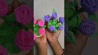 #superclay rose vase #superclayart #shortsfeed #artandcraft #viralshorts #youngartist #rose #best
