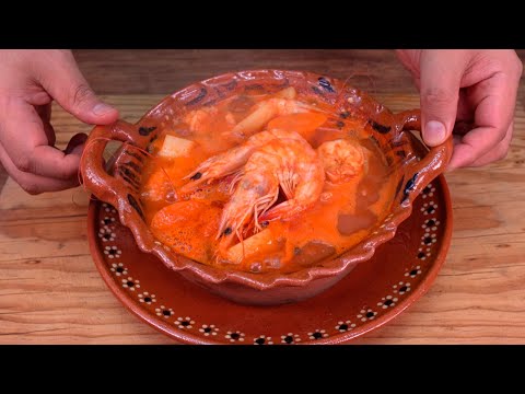 Como Hacer Caldo de CAMARÓN Fácil y con Mucho Sabor | Lleva una SALSA SECRETA