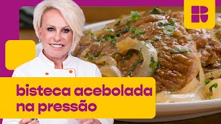 BISTECA ACEBOLADA na PRESSÃO na pressão sabor em poucos minutos! | Mais Você | Receitas