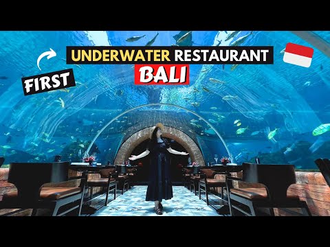 FIRST UNDERWATER Restaurant in Bali Indonesia & DELICIOUS BABI GULING -- 5 MUST EAT SPOTS