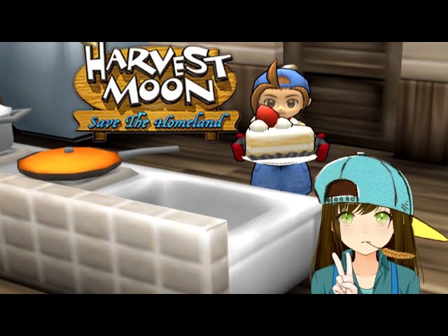 Harvest Moon Save the homeland - Cooking Recipes Episode 10 (Azure Swallowtail Story)