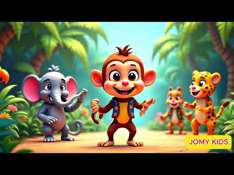 🎶 Singing Monkey Brings Joy to the Forest! 🌳🐒 V822 HD 60 FPS