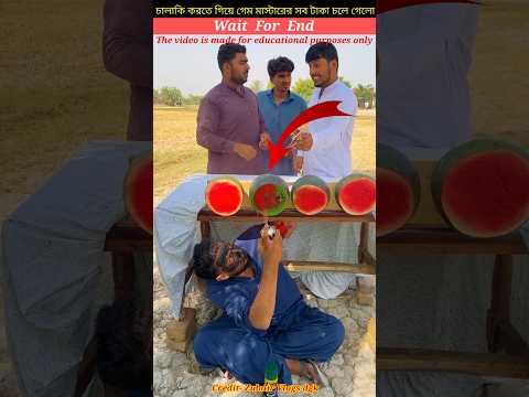 চালাকি করতে গিয়ে গেম মাস্টারের সব টাকা চলে গেলো 🤯~ mini wood toy-woodworking art skills #shorts