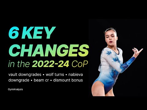 6 key changes in the *new* 2022-24 gymnastics Code of...