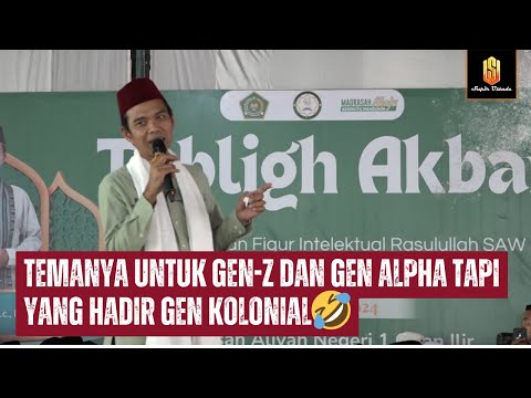 TEMA YANG DIBAHAS UNTUK GEN-Z DAN GEN ALPHA TAPI YANG HADIR GEN KOLONIAL🤣🤣 | Ceramah UAS