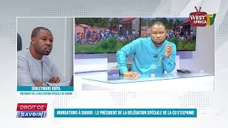 DROIT DE SAVOIR AVEC  Mohamed Lamine KABA DU 13 AOUT 2025 SUR WEST AFRICA TV