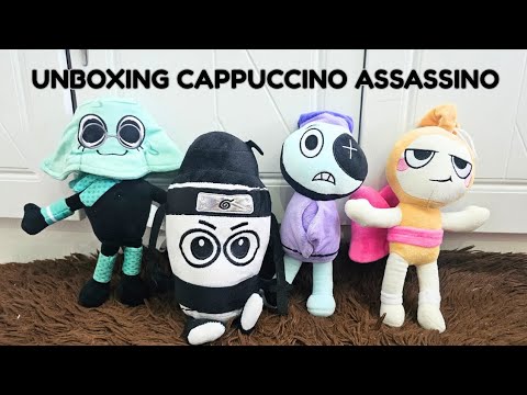 Unboxing Cappuccino Asassino Plushies - this one is a cool character from Italian Brainrot