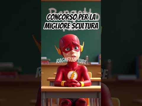 Flash partecipa al CONCORSO PER LA MIGLIORE SCULTURA #flash