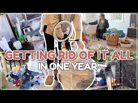 THROWING EVERYTHING I OWN OUT / How I Decluttered my ENTIRE home / Whole House Declutter