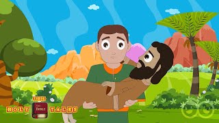 Gods teaching with Peter | Animated Children Bible Stories | New Testament | Holy Tales Stories