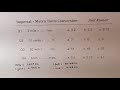Unit Conversion and Measurement Concepts