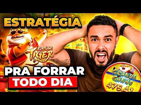 FORTUNE TIGER ESTRATEGIA COMO JOGAR NO TIGRINHO COM BANCA BAIXA NOVA PLATAFORMA JOGO DO TIGRINHO