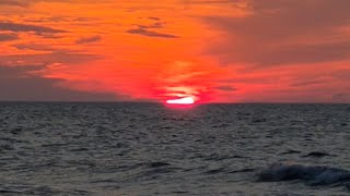 ZACHÓD SŁOŃCA Z PLAŻY W GĄSKACH - SERDECZNIE WAS POZDRAWIAM - 20.07.2025