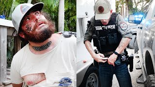 Traffic Stop on Post MABOND gets a picture of my "Bounty Hunter D"