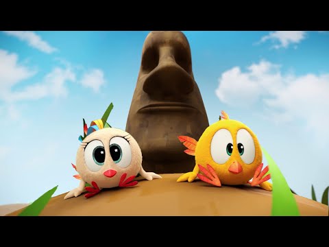 Las estatuas diabólicas 🗿 ¿Dónde está Chicky? | Colección dibujos animados para Niños